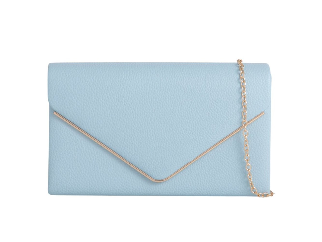 Serenity Blue Clutch Bag