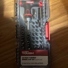 Spezialeinsätze T-Griff Schraubendreher Bit-Set, 59-teilig plus Koffer. Nagelneu