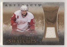 2010-11 Upper Deck Artifacts Retail Treasured Swatches Pavel Datsyuk HOF 1s6