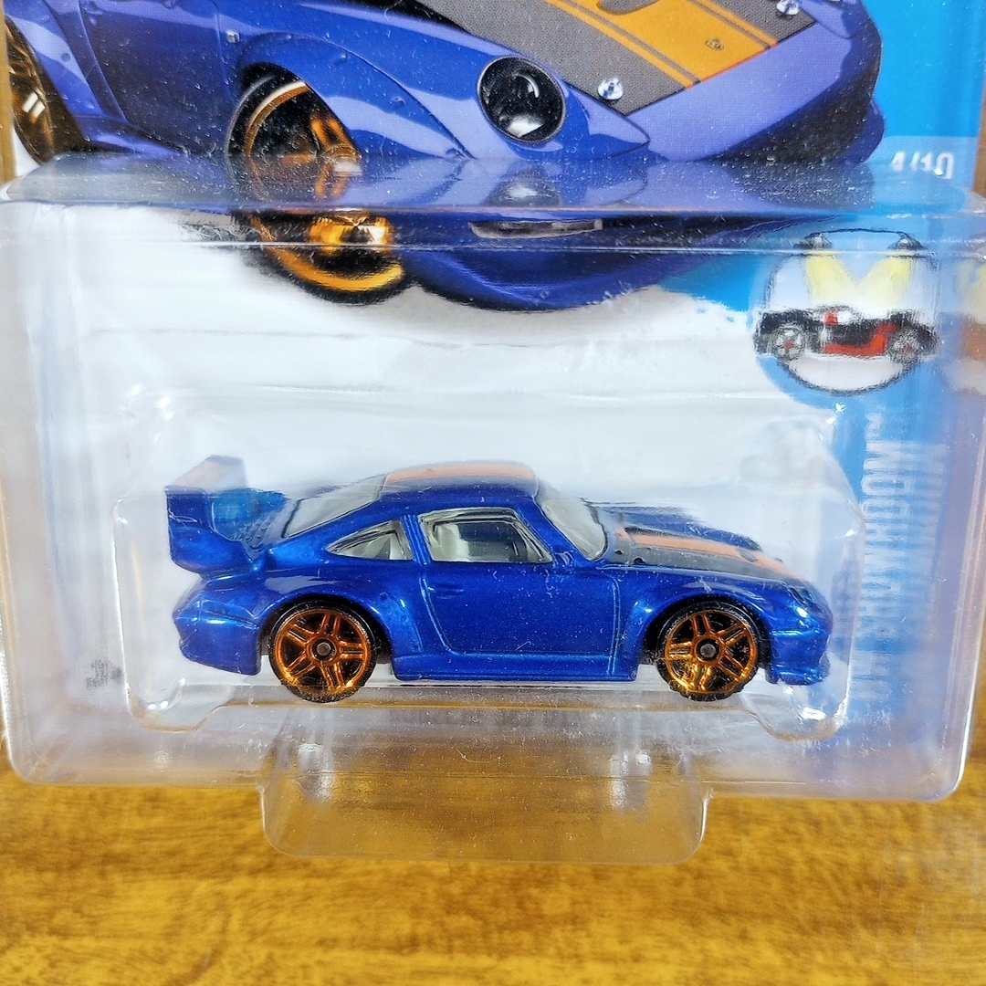 Hot Wheels HW Showroom 4/10 Porsche 993 GT2 Dark Blue Malaysia