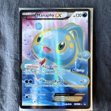 Pokemon Manaphy EX Full Art Holo Breakpoint 116/122 EN 120 HP Ultra Rare on eBay