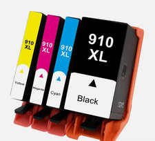 4Pack 910 XL 910XL Ink Cartridges for HP 910 OfficeJet Pro 8015 8020 8025 8028