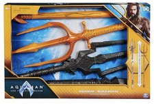 Dc Comics Aquaman Trident Black Manta Tridents 35" Halloween Kids Roleplay NEW