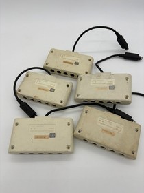Lot of (5) Untested PC Engine TurboGrafx Multi Tap PI-PD003