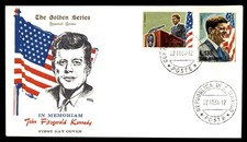 Mayfairstamps San Marino FDC 1964 John F Kennedy US Flag Combo First Day Cover a