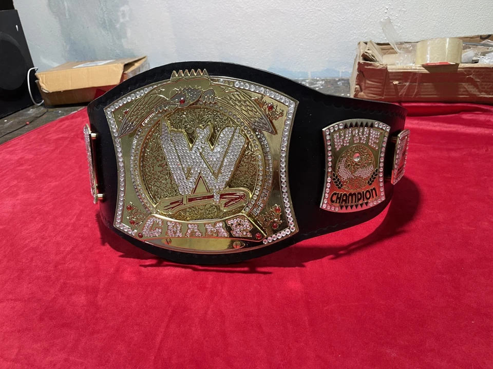 Customizable Spinner Championship Belt – Replica Wrestling Heavyweight - Image 4 of 4