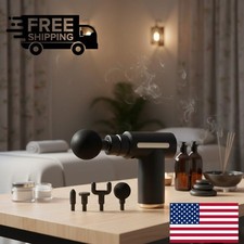 Mini Muscle Massage Gun Protable Body Massager Deep Handheld Percussion Massager