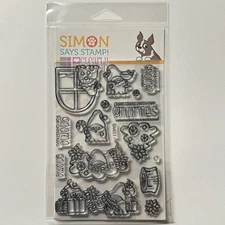 Simon Says Stamp Clearly Besotted Stamptember Merry Mix & Match Gnomes Stamps