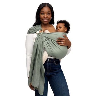 Ring Sling Baby Carrier - 0-36  up to 35 lbs - Standard 74'' Acadian & Bronze ...