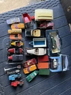 B Job Lot of  Various Original Vintage Dinky Corgi Commercials & Cars. Good Lot