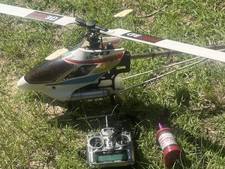 JR PROPO 50 With OS 50 ENGINE R/C HELICOPTER WITH JR X9303 RX AND TX
