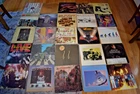 Lot of 25 CLASSIC ROCK LP's 1970's & 80  RUSH/ZAPPA/SABBATH/DYLAN/ZZ TOPS