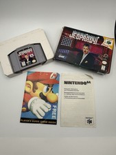 Nintendo Jeopardy! Complete in Box Manual Included GameTek NTSC-U/C 1998