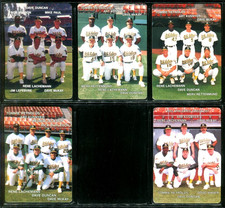 Mothers Cookies RENE LACHEMANN OAKLAND ATHLETICS A'S 5 Different