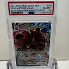 2021 POKEMON SWSH BLACK STAR PROMO #103 FULL ART/BLASTOISE VMAX- PSA 10 GEM MINT