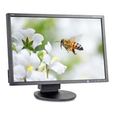 NEC MultiSync EA244WMi-BK - 61,0 cm (24") IPS + LED - Schwarz - Sehr Gut