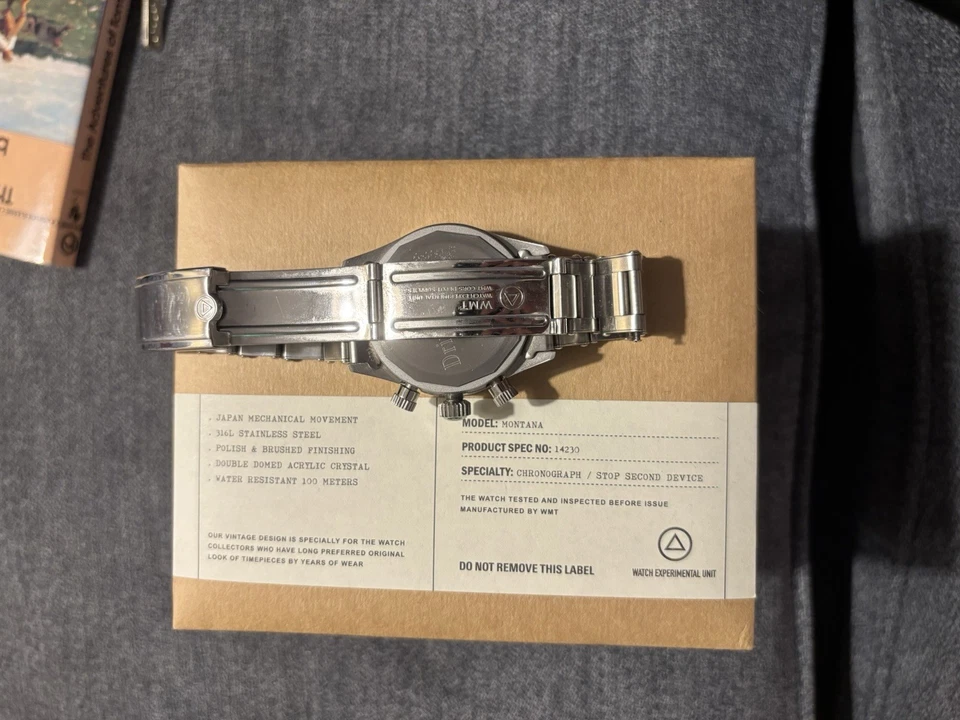 Movimiento Automático Wmt Montana Racer Cronógrafo NE 88 - Juego Completo Foto 3 de 4