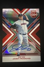 2016 Panini Elite Extra Edition - Josh Rogers #116 Status Red Die-Cut Autographs