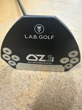 LAB Golf OZ.1i Putter - RH - 34" 2 Pistol Grip - Brand New Headcover AUTHENTIC