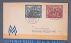 MayfairStamps Germany FDC 1949 Leipzig Fair Dual First Day Cover aaz_34817