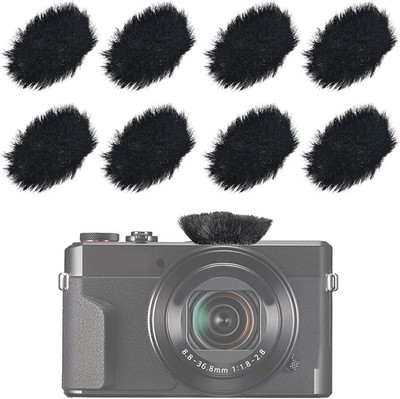 SUNMON Camera Mic Windscreen Dead Cat, Furry Camera Wind Muff Wind Cover for Can