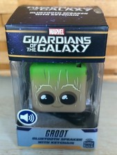 Marvel Groot Bitty Box Bluetooth Speaker  1.3  Keychain  4 Hr Playtime