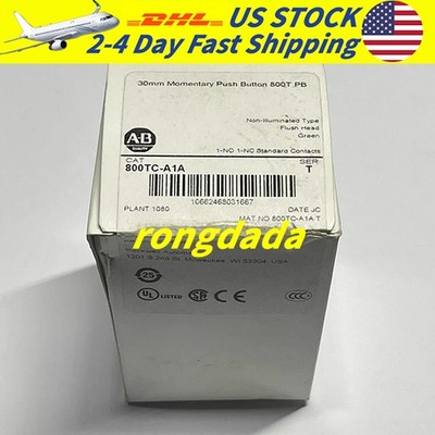 New Sealed Allen Bradley 800TC-A1A Push Button Switch Fast Ship