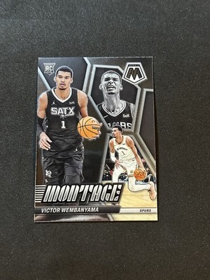 2023-24 Panini Mosaic - Montage Victor Wembanyama #7 (RC)