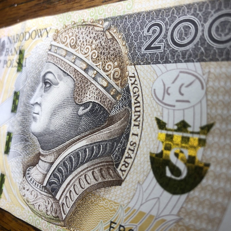Polish Banknote 200 Złotych/Gołdy Rate Edition 