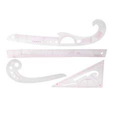 Soft French Curve Ruler Kit Patchwork Ruler Measure Dressmaking Drawing Template