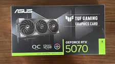 ASUS NVIDIA GeForce RTX 5070 TUF Gaming OC 12GB GDDR7 Graphics Card New Open Box
