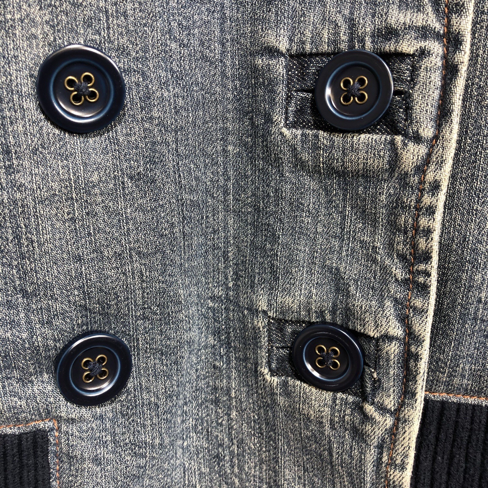 GAP Double Breasted Jean Jacket - image 12