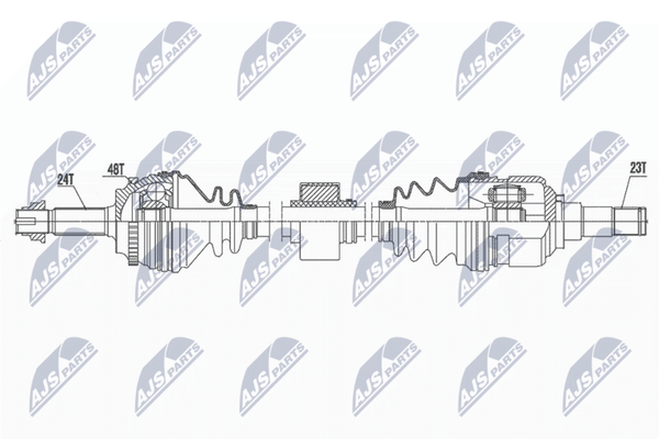 NTY Antriebswelle NPW-TY-176 FüR Toyota-image