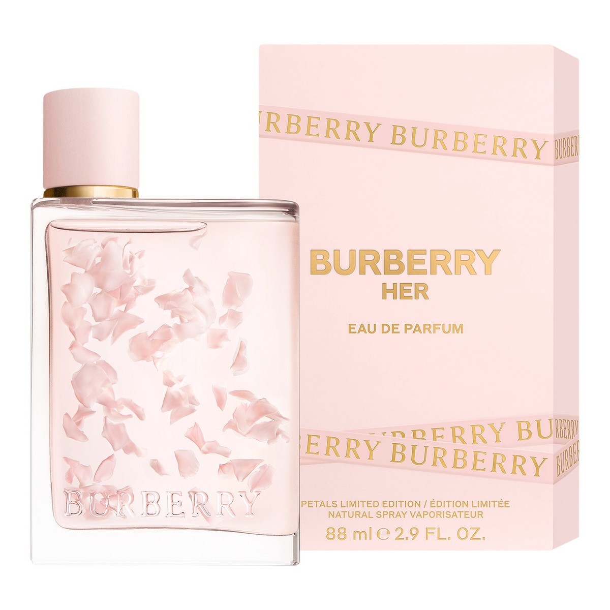BURBERRY HER ペタルズ オードパルファム 88ml BURBERRY HER PETALS EAU DE PARFUM SPRAY FOR WOMEN 2.9 Oz / 88 ml