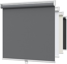 MYshade Blackout Cordless Roller Shades, Room Darkening Free-Stop Roll Up