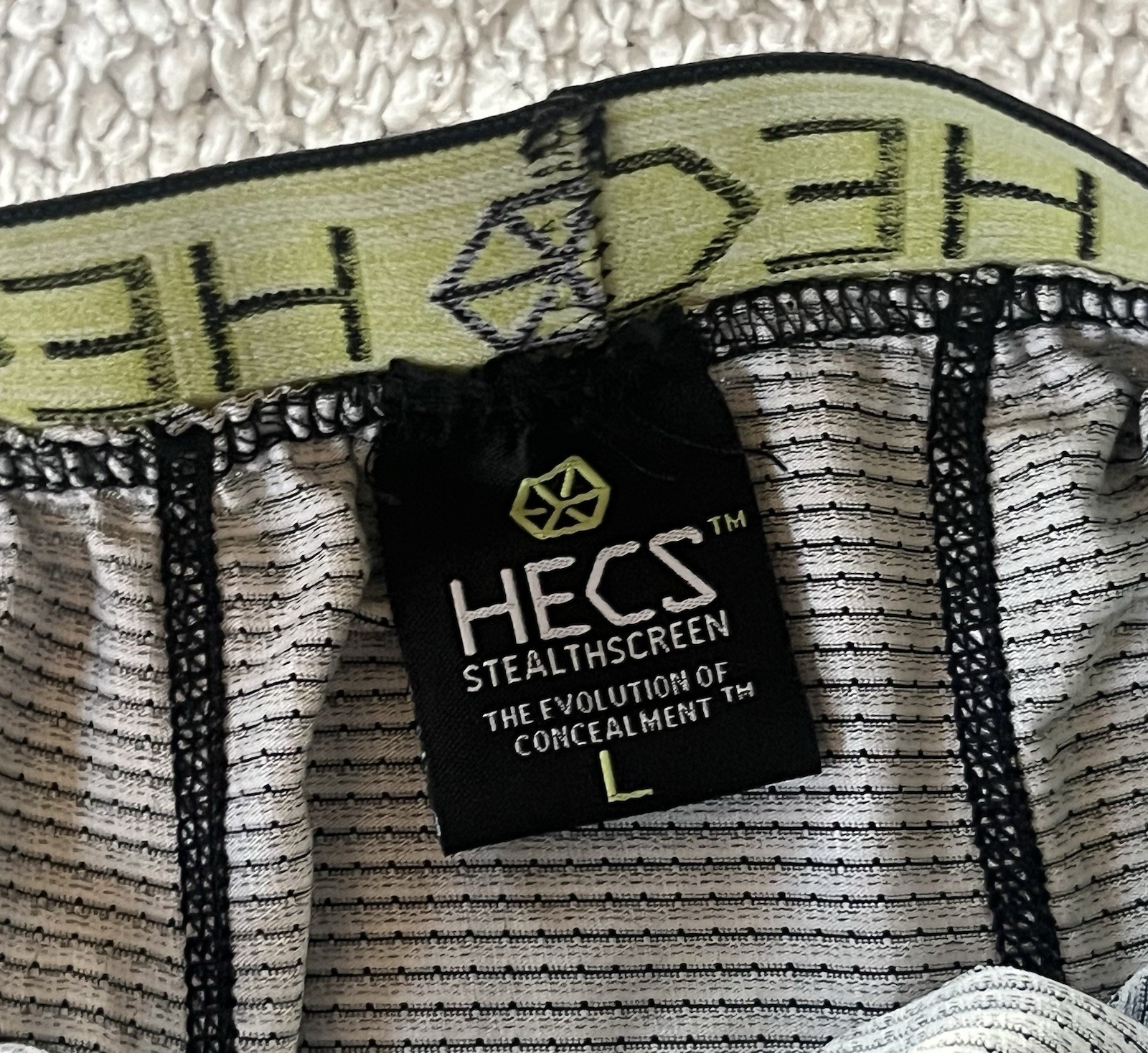 HECS Stealthscreen Base Layer Mens Large Camo Pants Thermal Hunting