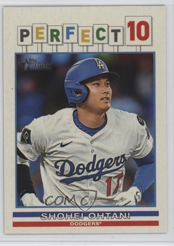 2025 Topps Heritage High Number Perfect 10's Shohei Ohtani #P10-3 1dt9