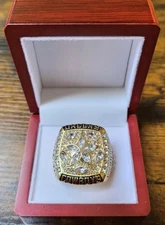 1995 Dallas Cowboys TROY AIKMAN Super Bowl Championship Ring & Display Box 