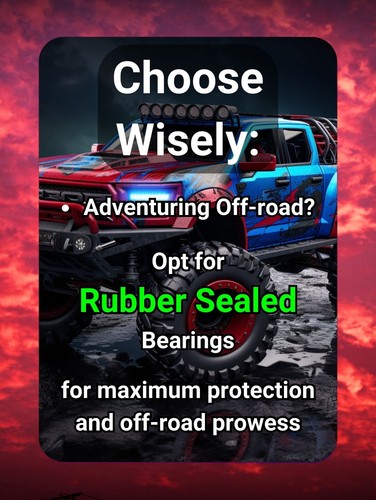 RCScrewZ Metal Shielded Bearings ftx027b for FTX Outback Tracker 4x4 5595 | KIT - Picture 6 of 15