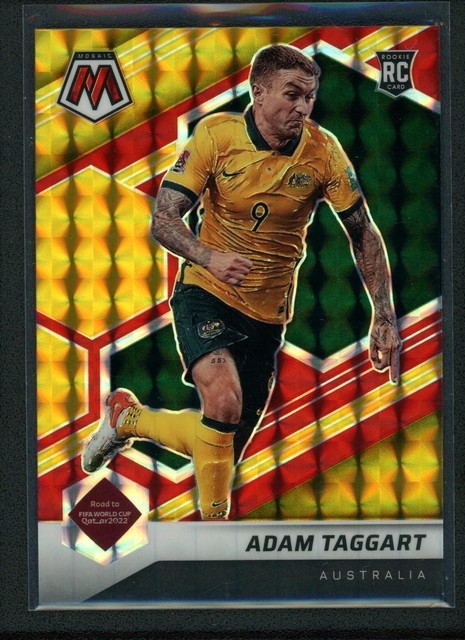 2021-22 Adam Taggart 39/88 Panini Mosaic Fifa Road To World Cup Gold RC