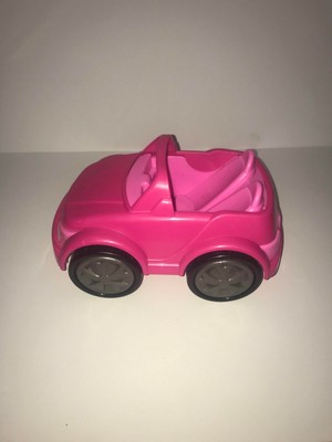 pink convertible toy car
