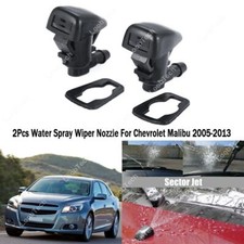 Ugello Tergicristallo Spruzzatore Per Chevrolet Malibu 2005-13 2pz Getto Lavavetri Anteriore