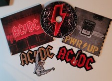 AC/DC Hard Rock  Roll Music Jacket Patch Embroidered / CD PWR UP Hair Band Sew
