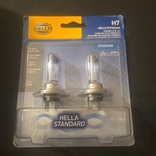 Hella H7TB Light Bulbs Set of 2 for VW Chevy MB Mercedes E Class 323 328 SL Pair