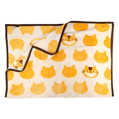 My Neighbor Totoro Blanket ( Cat Bus Silhouette ) H200×W140cm Studio Ghibli New