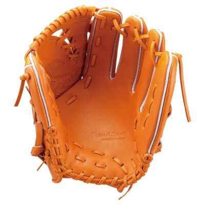 ZETT Baseball Hard Glove Pitcher 12inch PROSTATUS BPROG411 Orange