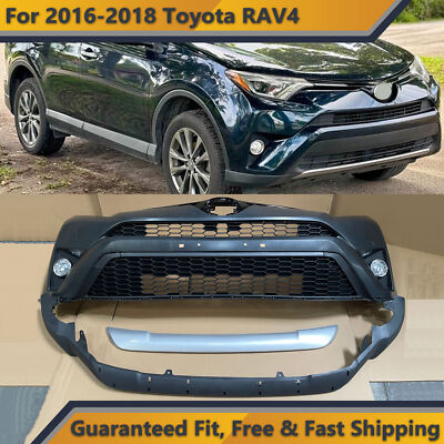 Front Bumper Grille Factory Assembly Set For 2016 2018 Toyota RAV4 PICK UP ONLY 