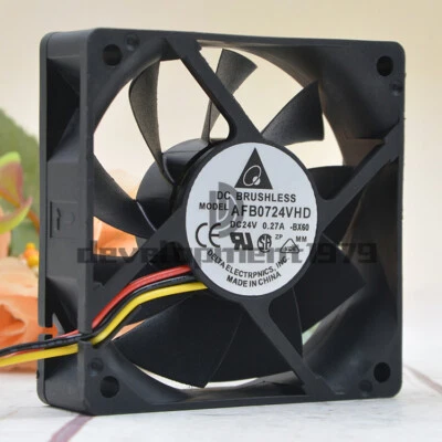 Ein Neu Delta AFB0724VHD 24V 3-line 0.27A 7CM 7020 Die Wechselrichter Lüfter