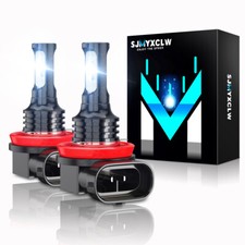 For BMW 328i 2007 - 2016 - 2x H11 H8 LED Fog Light Bulbs 6000K White