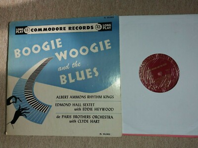 Various Artists  -  Boogie Woogie And The Blues   10''  Vinyl
